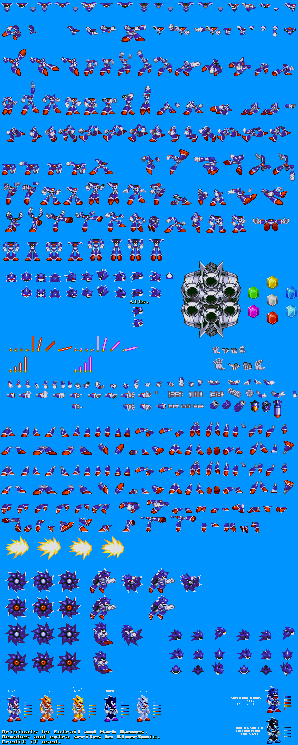 Metallix Sprite Sheet