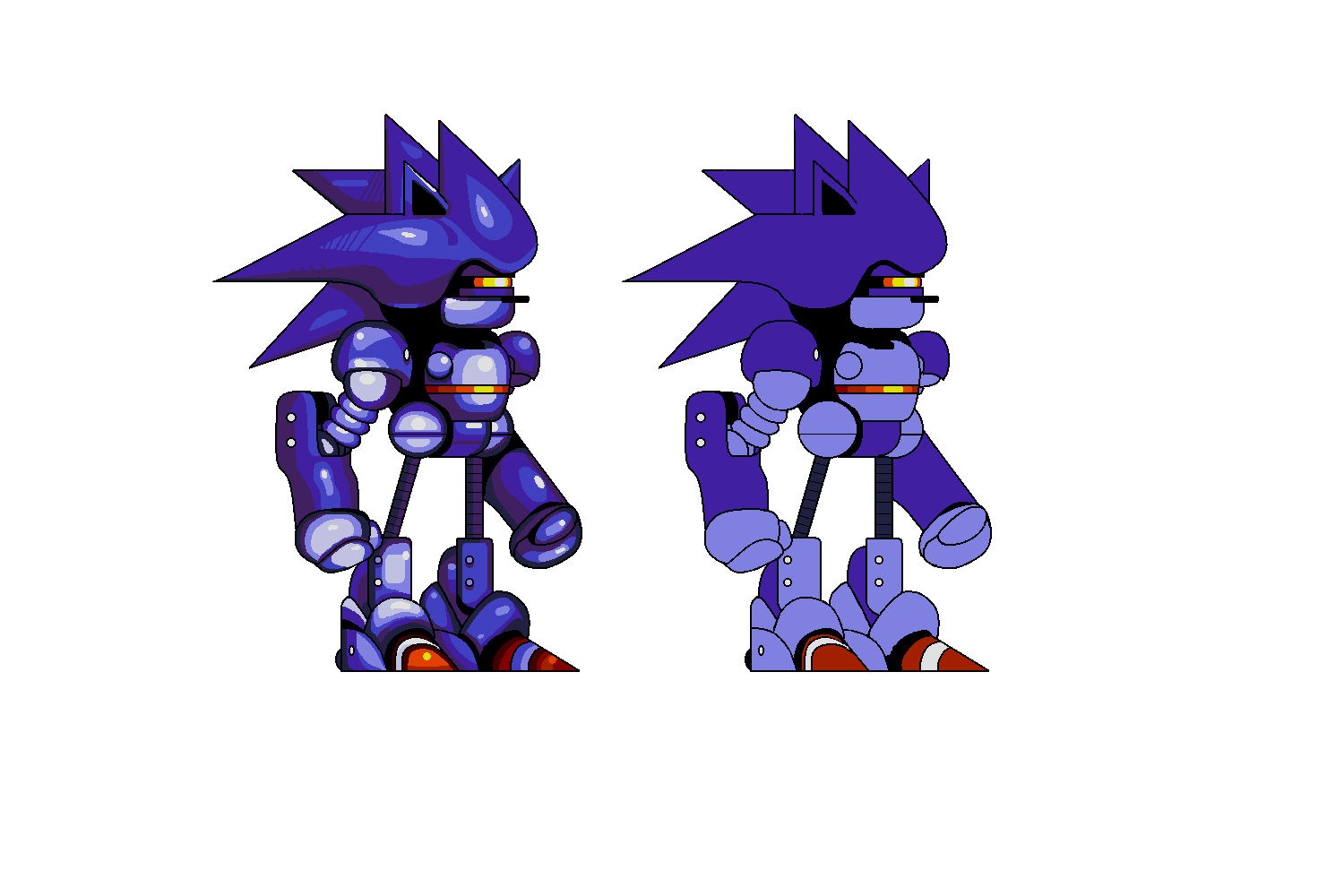 Mecha Sonic, MUGEN Database