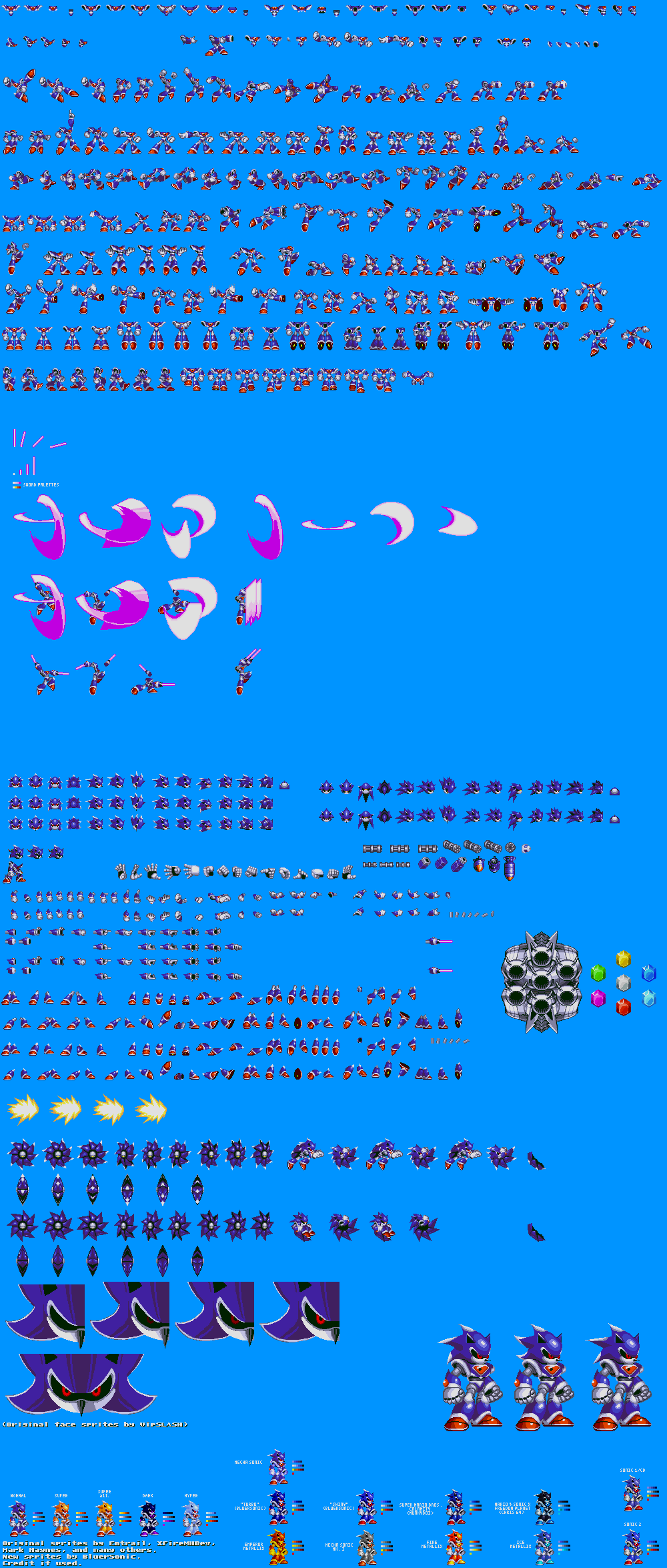 SMBZ Refined Metallix Sprites by BluerSonic on DeviantArt