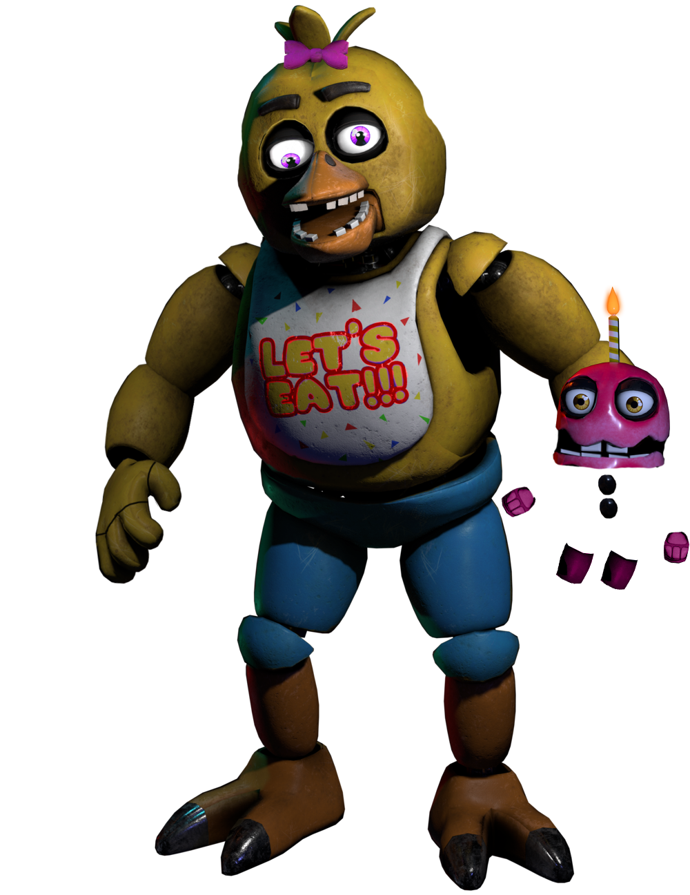 Fnaf Plus Withered Chica (fanmade) by 205tob on DeviantArt