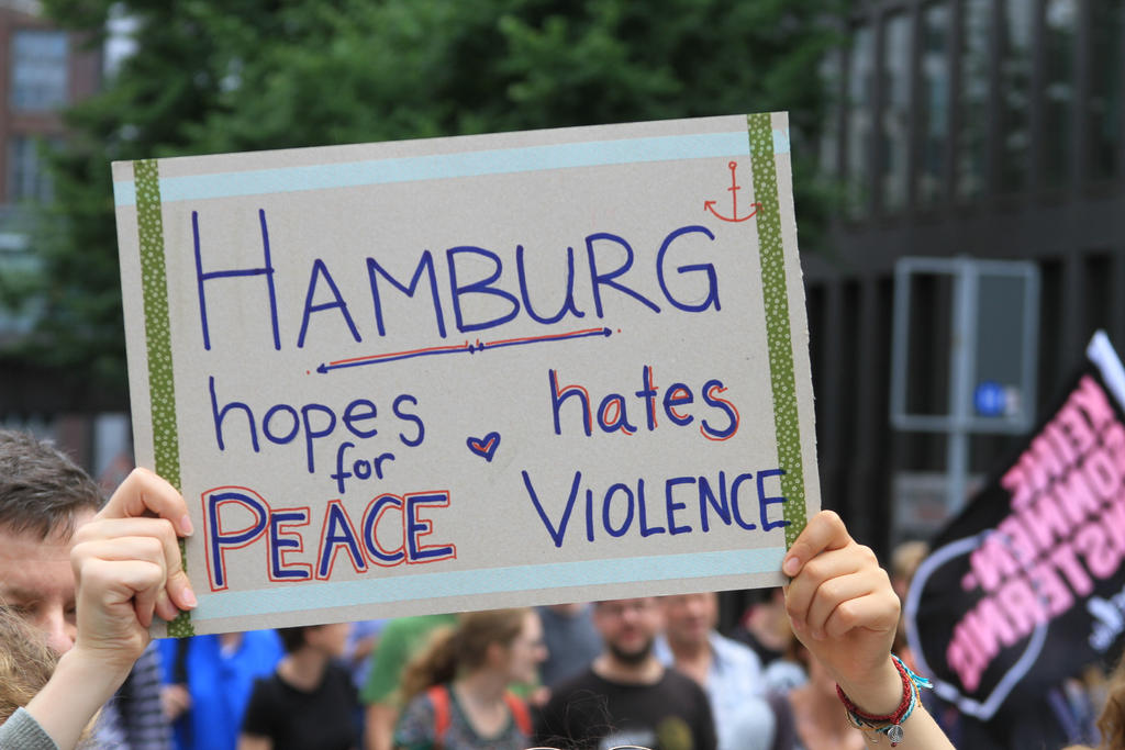 Hamburg . G20