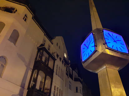 The Blue Clock