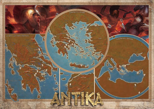 Antika RPG Greek world and myths Color Map