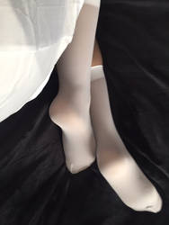 White nylon socks 10