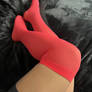 Reddish-pink stockings 3