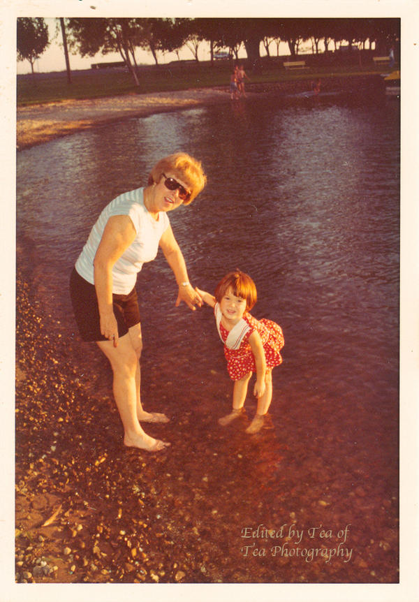 Grandma Jean and Little Tea by TeaPhotography