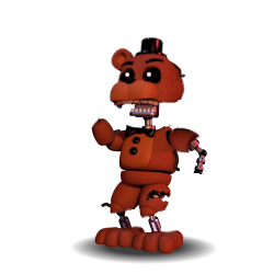 Fnaf World Nightmare Golden Freddy by kingofbut on DeviantArt