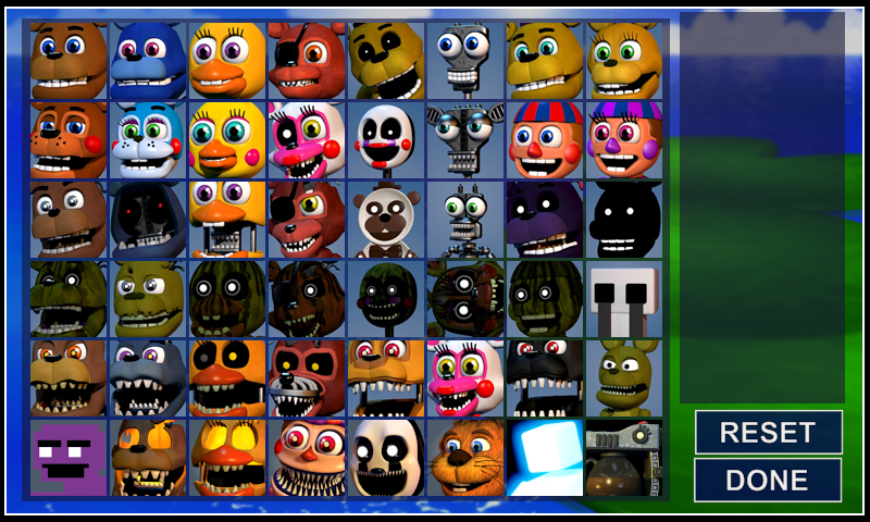 FNAF World ALL CHARACTERS, How to Guide & Showcase