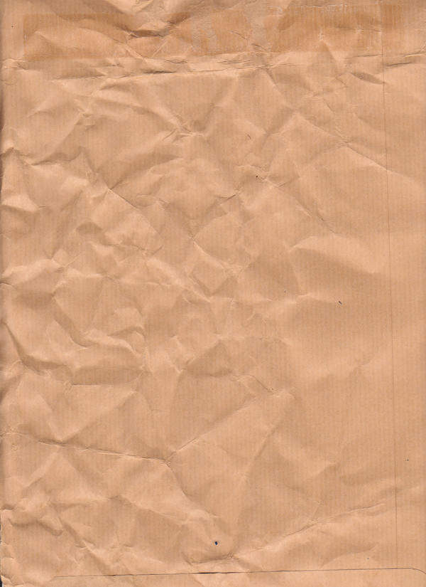 crumpled envelope