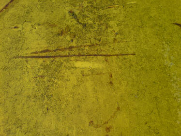 yellow metal rust