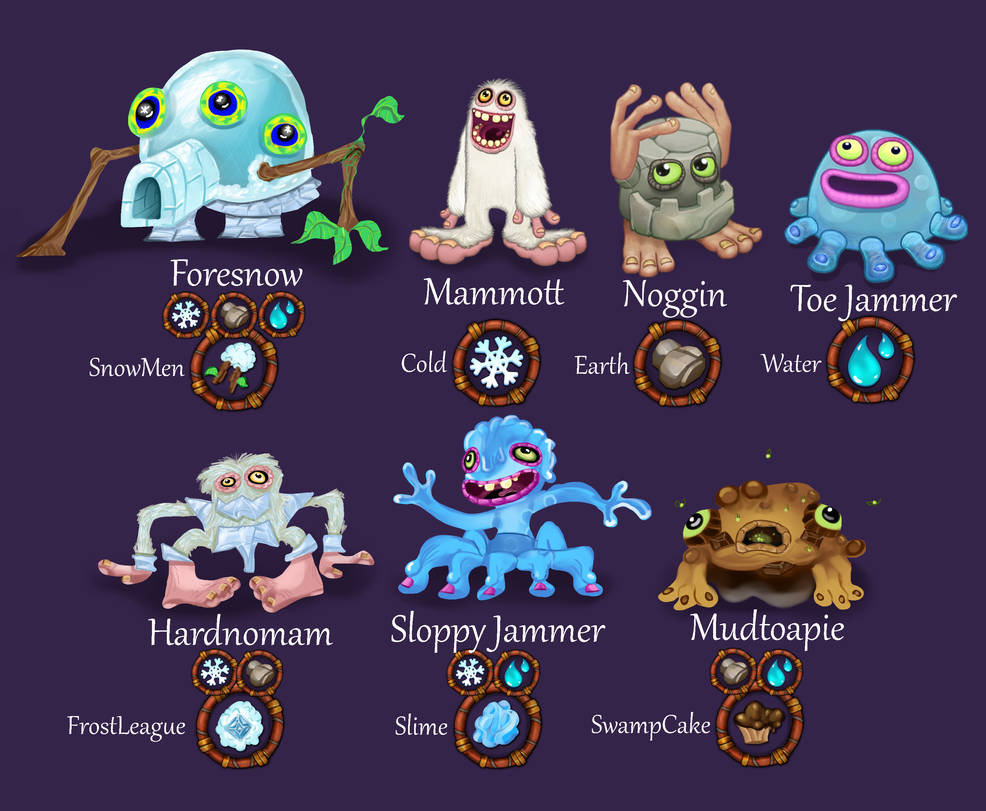 My Singing Monsters. alternative monster concepts by MAXIMALIXIS on ...
