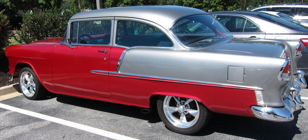 1955 Chevy Bel-Air  (side angle)