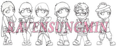 B2ST KPOPCHIBIS