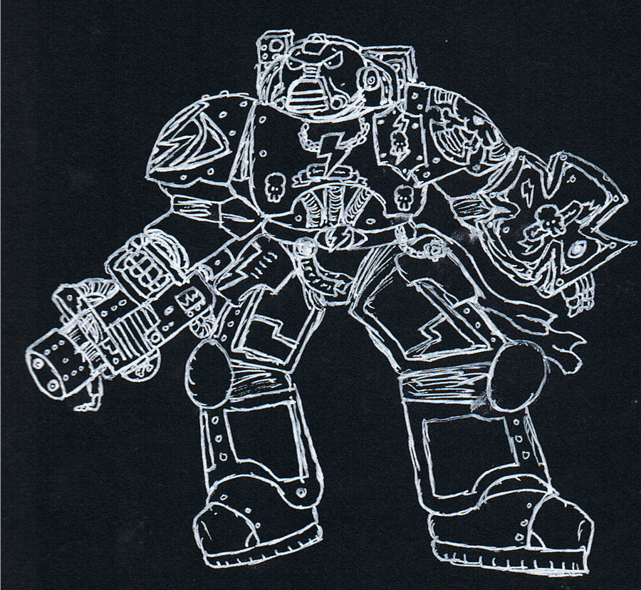 Mars Terminator Line Space Marine Terminator by Super-Wooper on DeviantArt