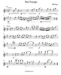 Sheet Music--Sea Voyage (flute)