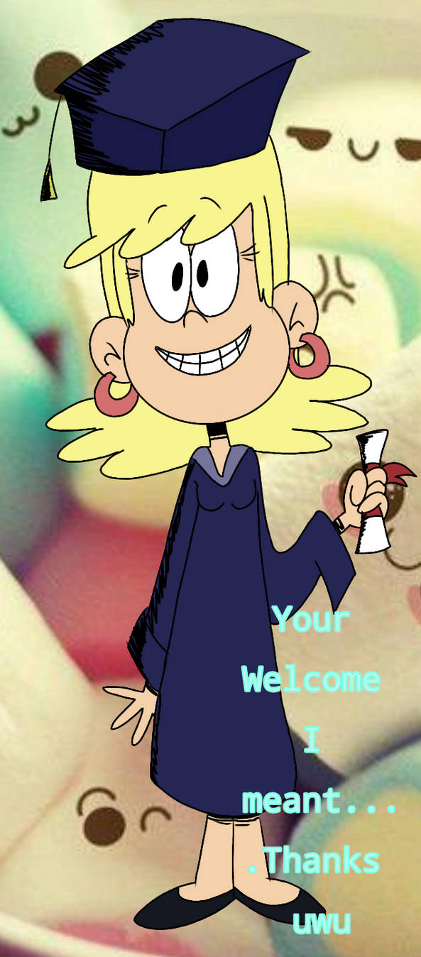 Fanart Leni Loud Graduated By T Whiskers On Deviantart Fanart Leni Loud Graduated By T Whiskers On Deviantart