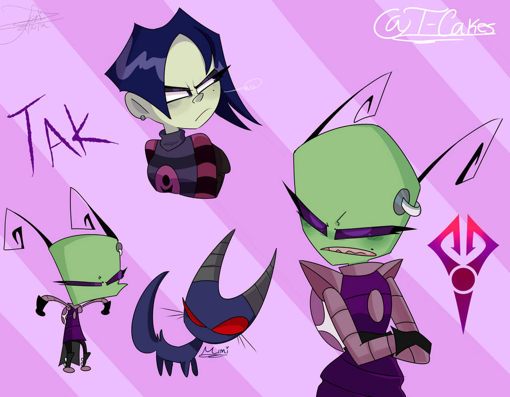 Invader Zim-fanart- Tak (Doodles) by T-Whiskers on DeviantArt