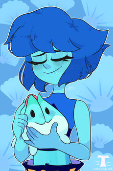 Why so blue? (steven universe)