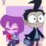 Dib and Gaz (invader zim)