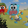 Gumball and Darwin fanart!