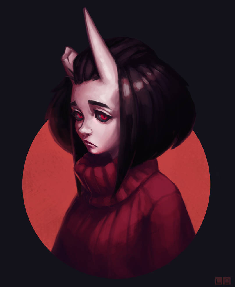 Sad Demon Sad demon by LystraOleg on DeviantArt