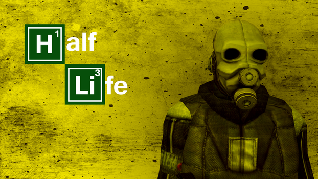 Half Life poster Breaking Bad style