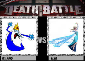 Ice King vs Elsa