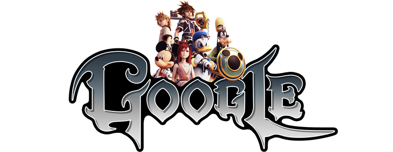 Kingdom Hearts Google Logo (+installation guide)