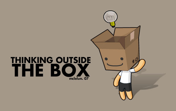 Thinking Outside The Box By Mclelun On Deviantart Thinking Outside The Box By Mclelun On Deviantart