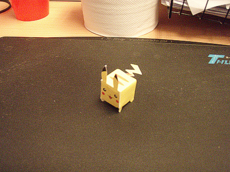 Paper model Pikachu
