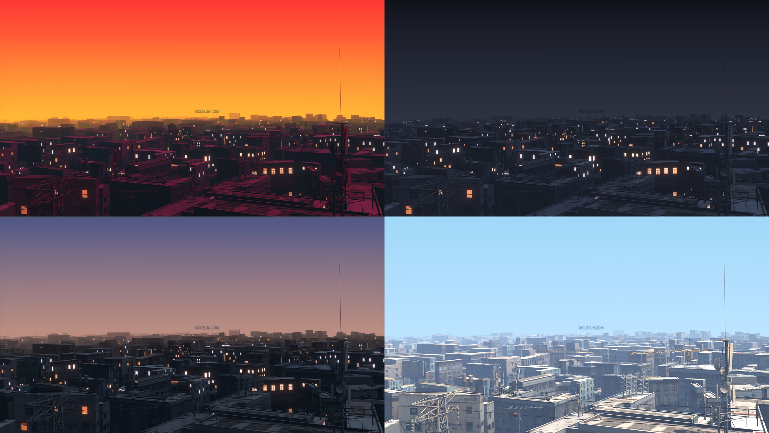 Evening and Night
