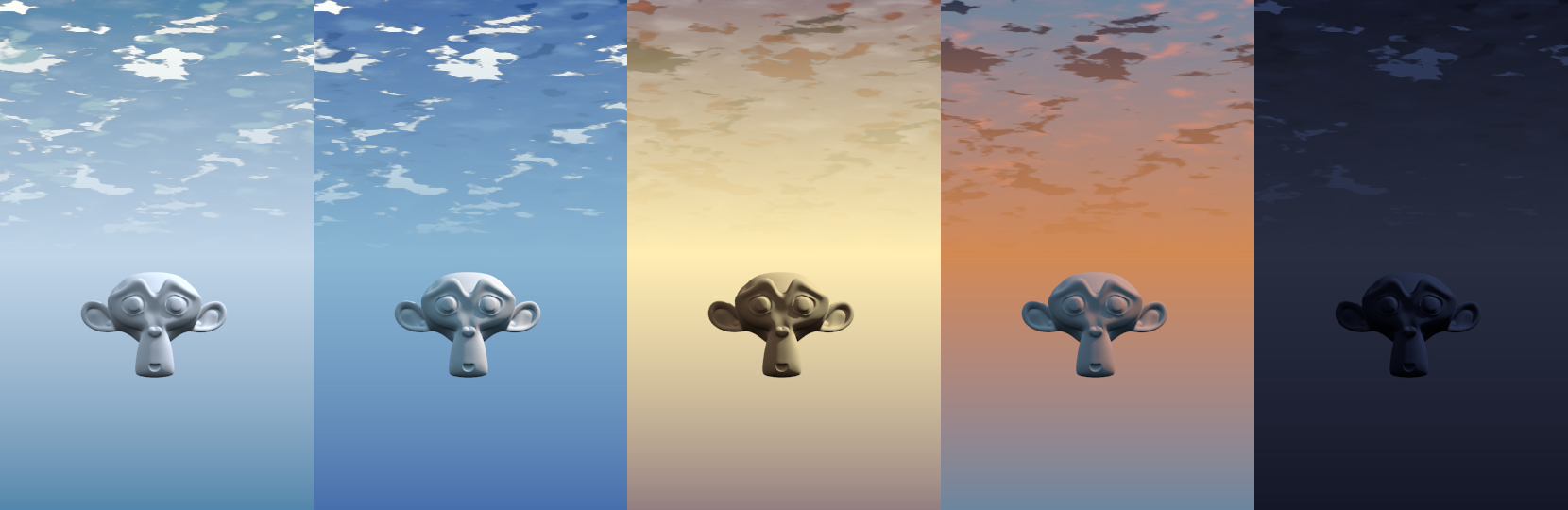 Blender3D Procedural Texture Cloud
