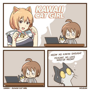 kawaii catgirl