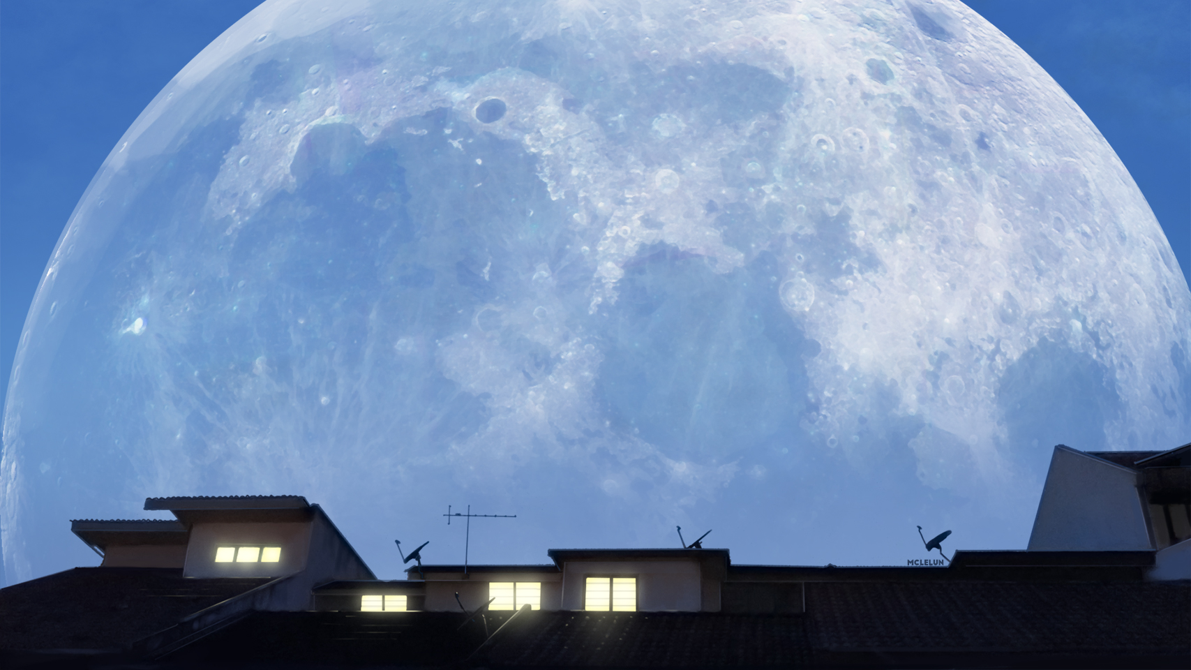 Big Moon by mclelun on DeviantArt
