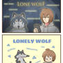 lone wolf vs lonely wolf