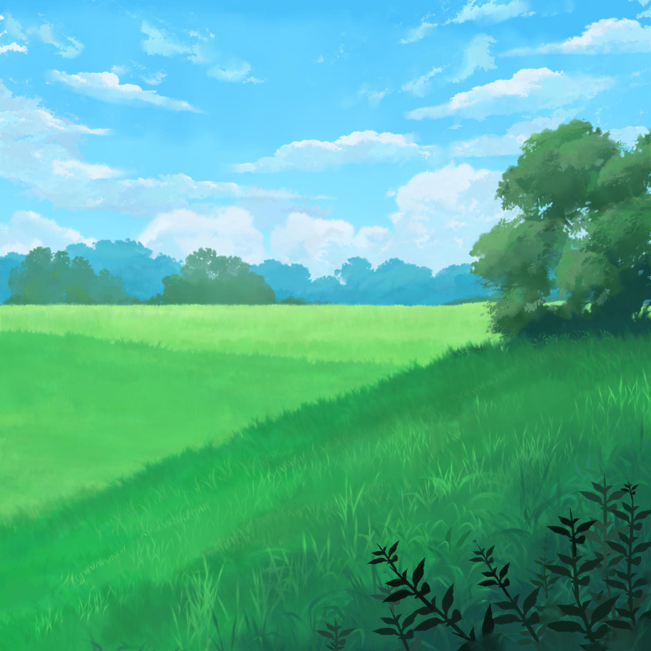 Quick landscape painting by mclelun on DeviantArt