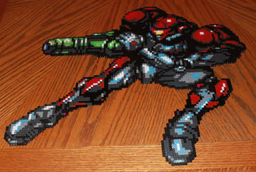 Samus Dark Suit - Perler