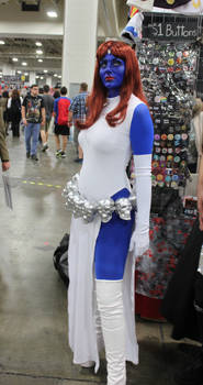 Mystique at the Salt lake comic con