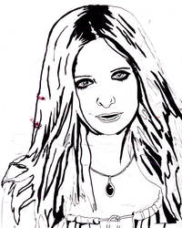 Sarah Michelle Gellar  - doodle - buffy season 7