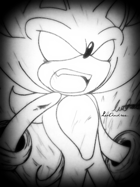 Doomguy Angry at Dark Sonic by SuperNaturalBoden on DeviantArt
