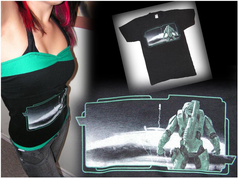 Halo Shirt Transformation