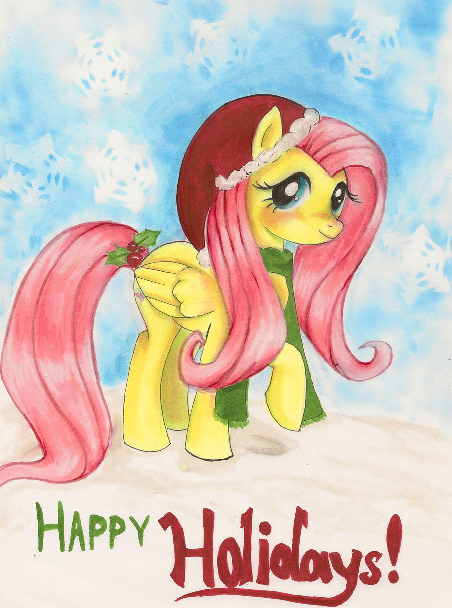 Happy Holidays from Fluttershy