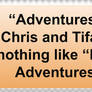 Chris and Tifa is not like Pooh's Adventures Stamp