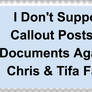 RQ: I Don't support Chris n Tifa Fan Callouts Stmp