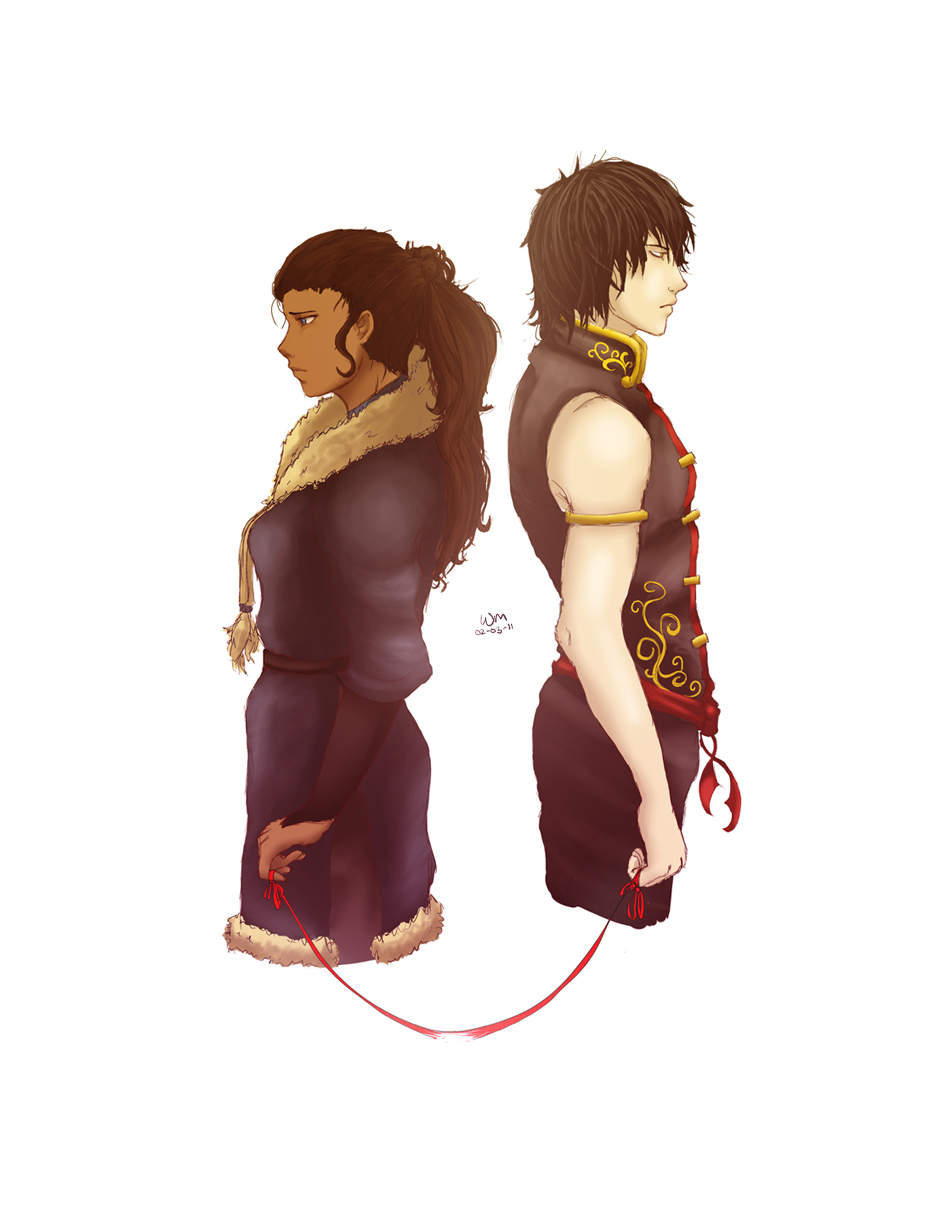 Still a Connection -- Zutara by watermistress
