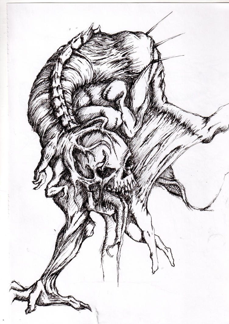 Demon Sketch by lmerlo72 on DeviantArt.