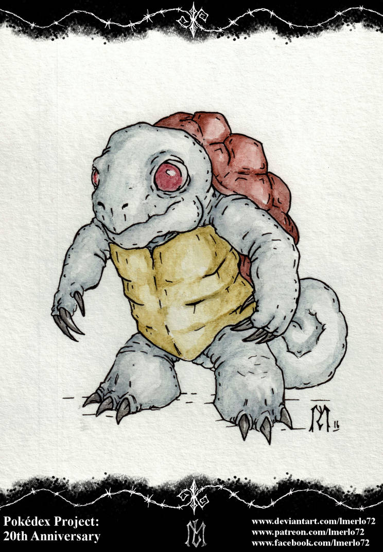 Pokedex Project: Squirtle by lmerlo72 on DeviantArt