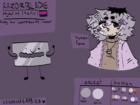 razor blade my baby by VenomhasRabies on DeviantArt