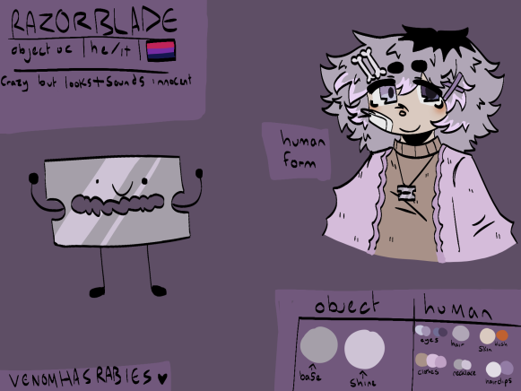 razor blade my baby by VenomhasRabies on DeviantArt