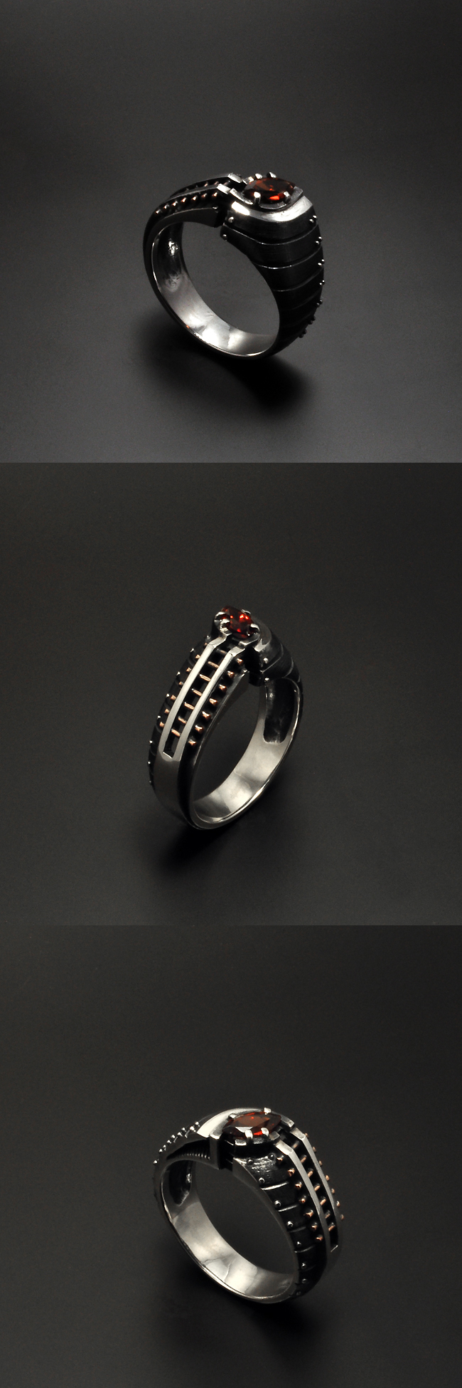 Steampunk ring Pellerendum